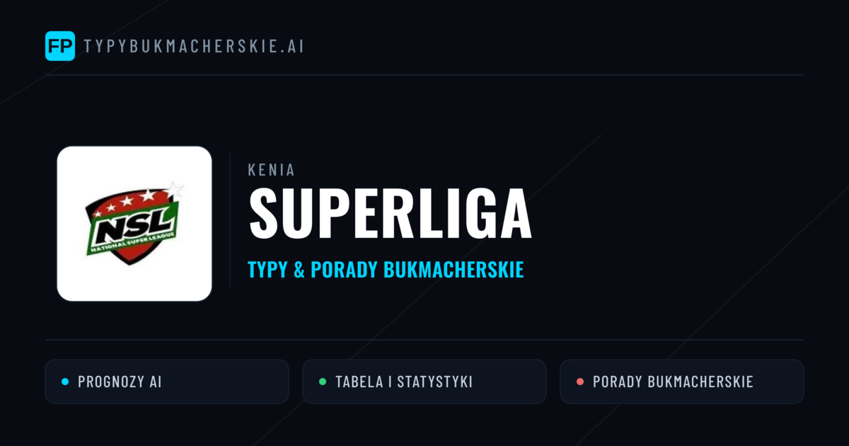 Kenia Superliga Typy Bukmacherskie — Darmowe Typy na Dziś
