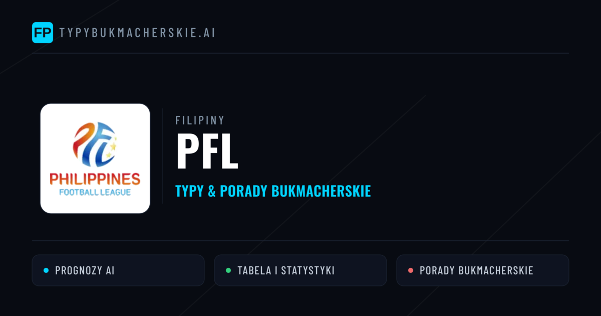 Filipiny PFL Typy Bukmacherskie — Darmowe Typy na Dziś