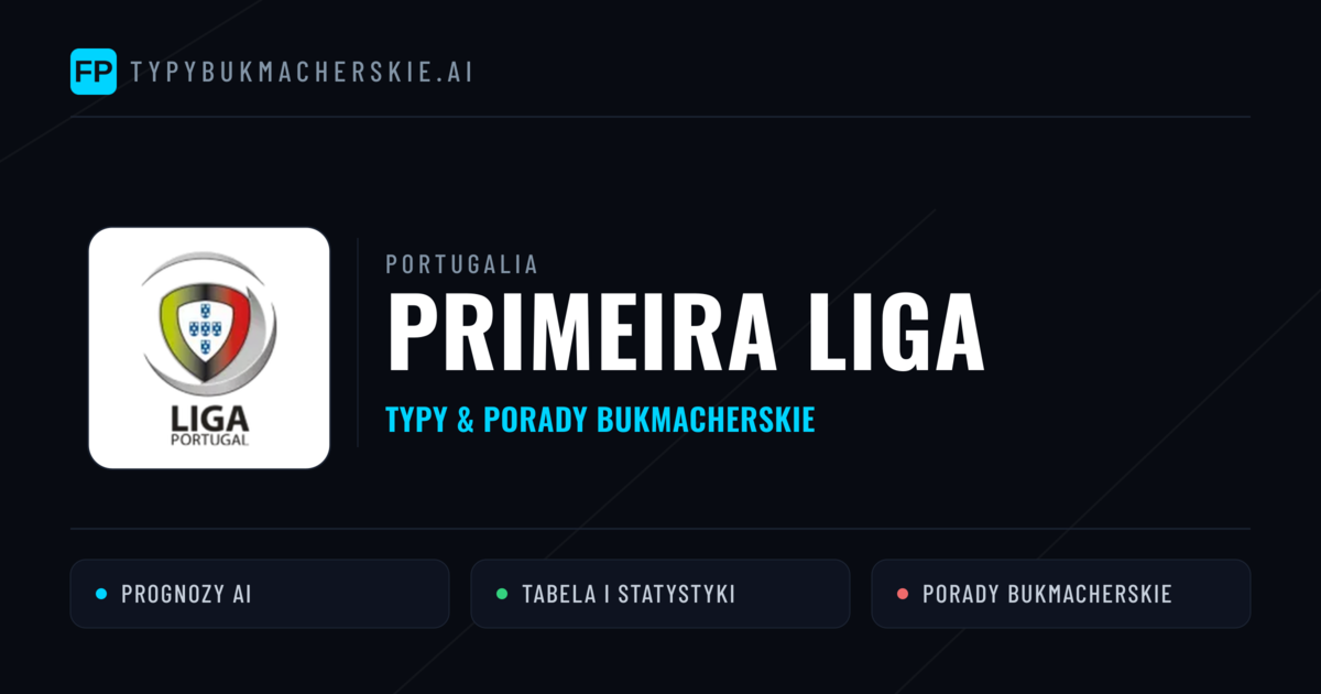 Portugalia Primeira Liga Typy Bukmacherskie — Darmowe Typy na Dziś