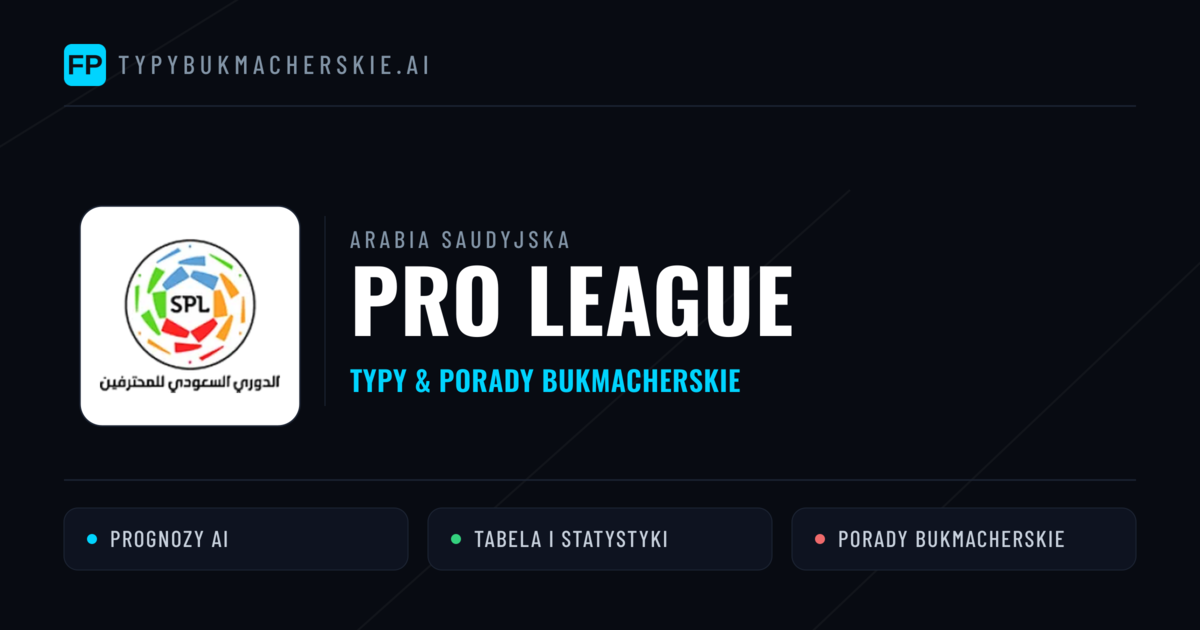 Arabia Saudyjska Pro League Typy Bukmacherskie — Darmowe Typy na Dziś