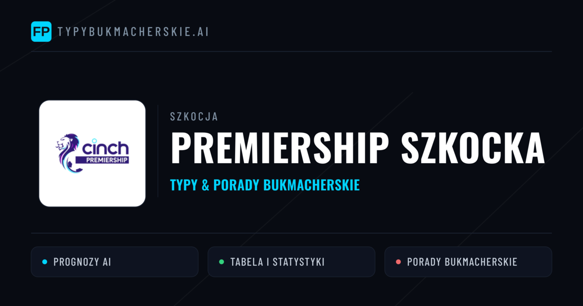 Szkocja Premiership Szkocka Typy Bukmacherskie — Darmowe Typy na Dziś