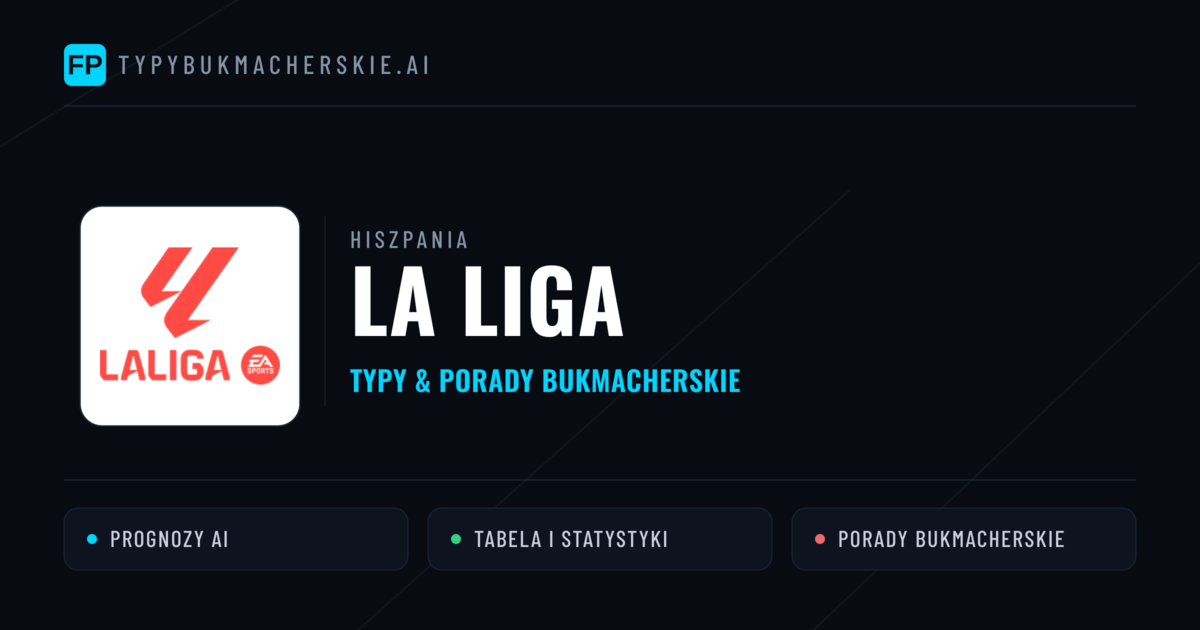 Hiszpania La Liga Typy Bukmacherskie — Darmowe Typy na Dziś