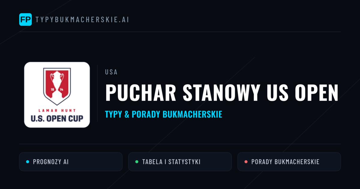 USA Puchar Stanowy US Open Typy Bukmacherskie — Darmowe Typy na Dziś
