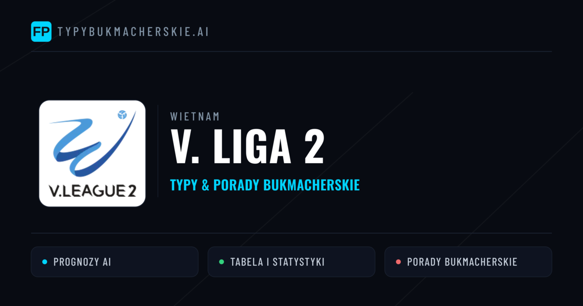 Wietnam V. Liga 2 Typy Bukmacherskie — Darmowe Typy na Dziś