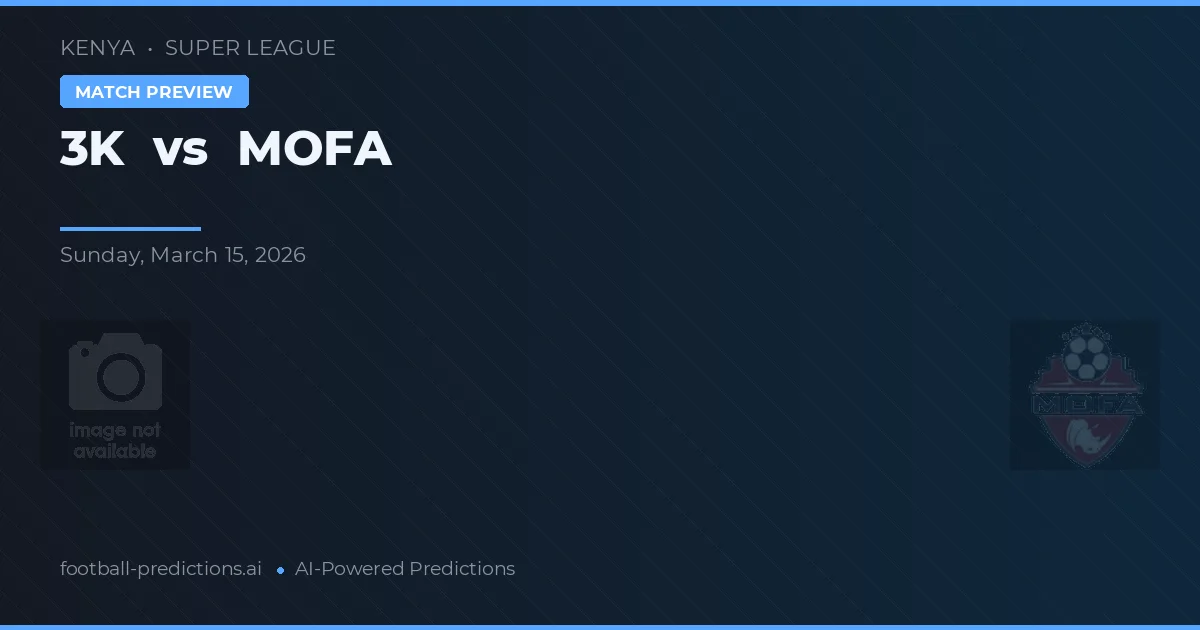 3K vs MOFA — typy i zapowiedź meczu