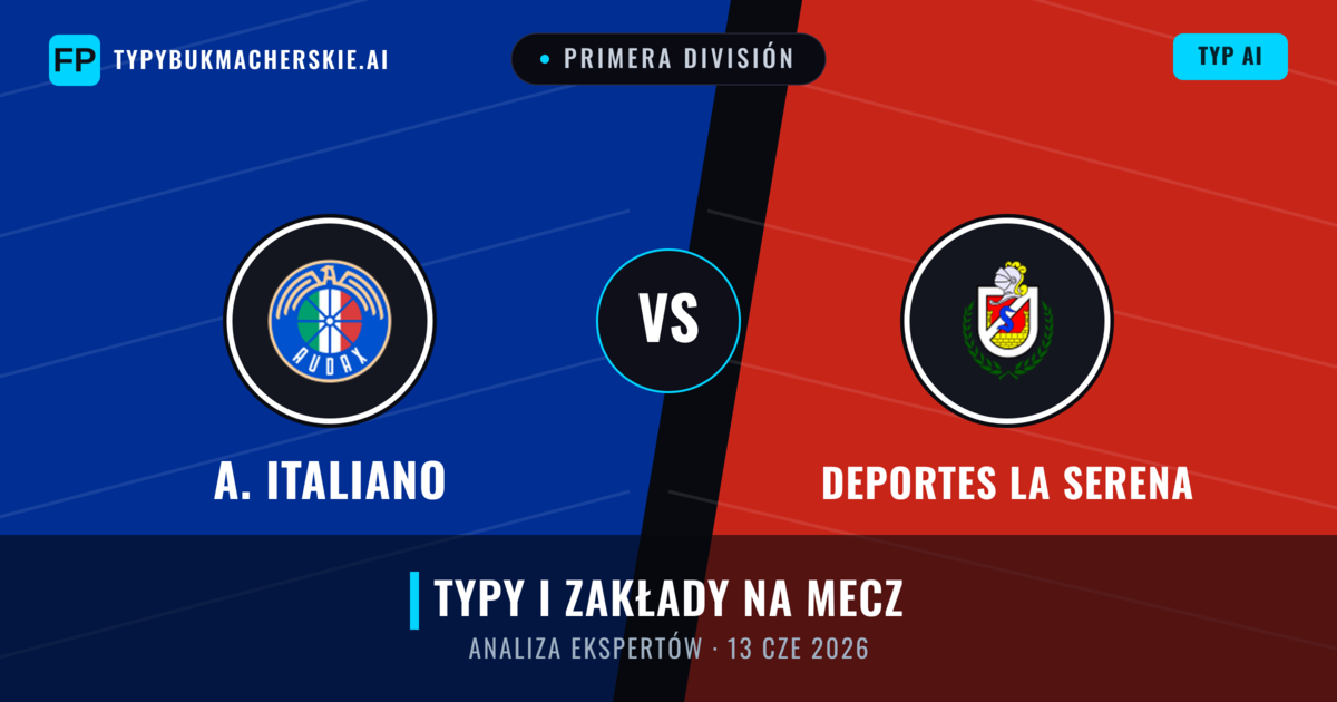 A. Italiano vs Deportes La Serena — typy i zapowiedź meczu