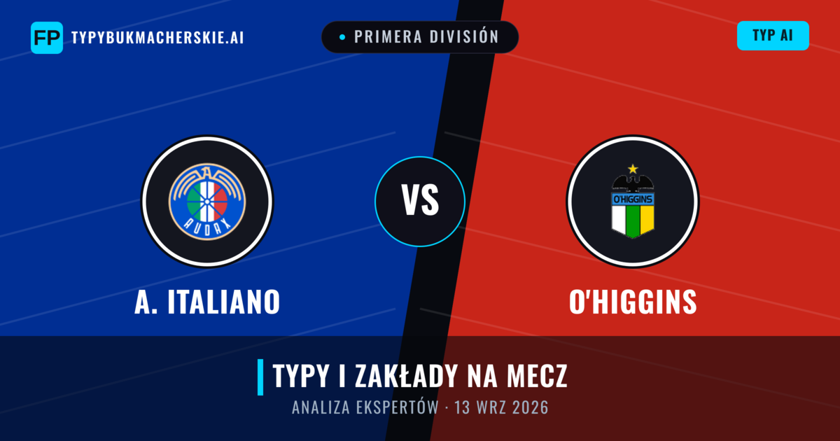 A. Italiano vs O'Higgins — typy i zapowiedź meczu
