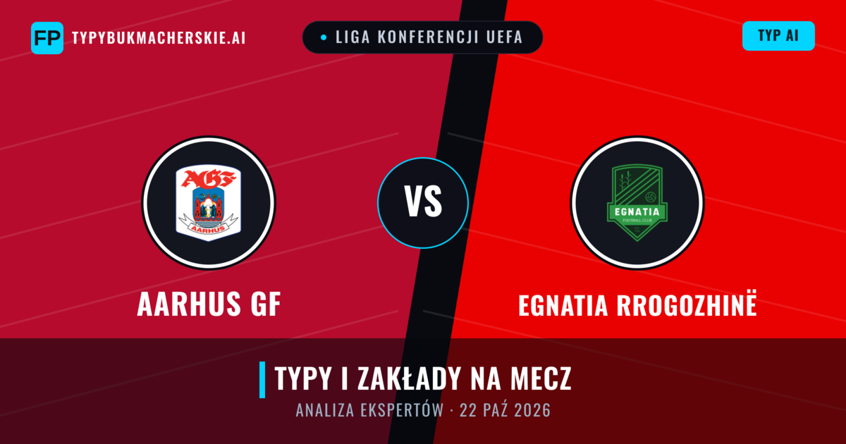 Aarhus GF vs Egnatia Rrogozhinë — typy i zapowiedź meczu