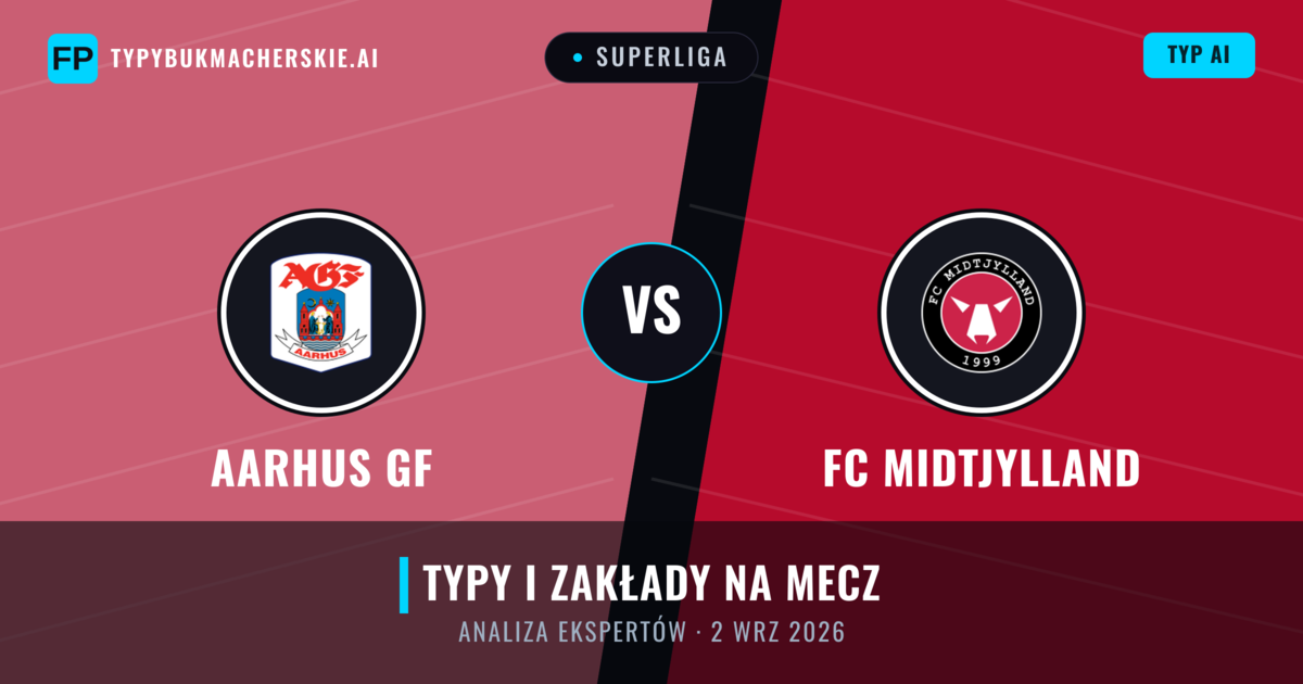 Aarhus GF vs FC Midtjylland — typy i zapowiedź meczu
