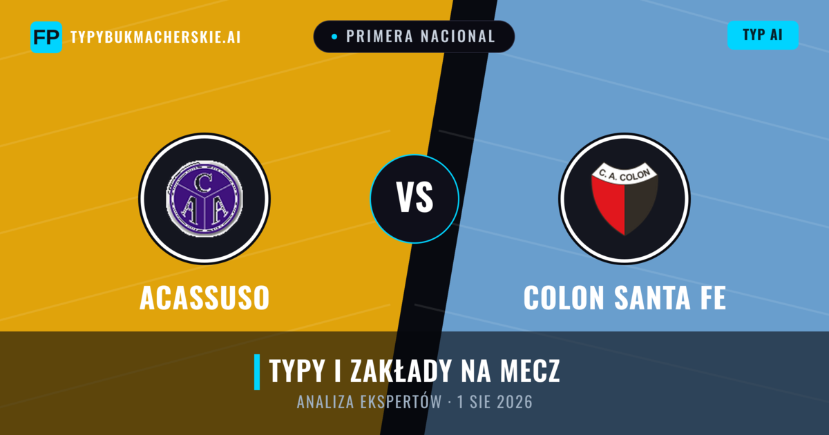 Acassuso vs Colon Santa Fe — typy i zapowiedź meczu