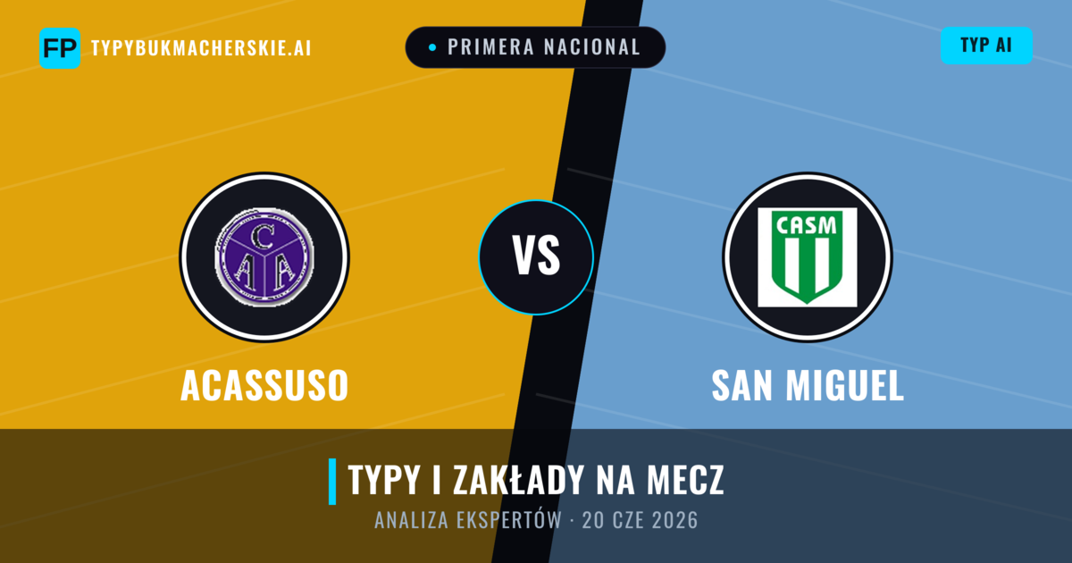 Acassuso vs San Miguel — typy i zapowiedź meczu