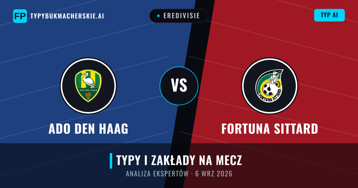 Ado Den Haag vs Fortuna Sittard — typy i zapowiedź meczu