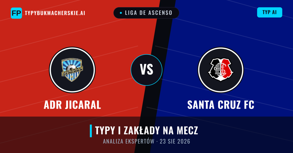 ADR Jicaral vs Santa Cruz FC — typy i zapowiedź meczu
