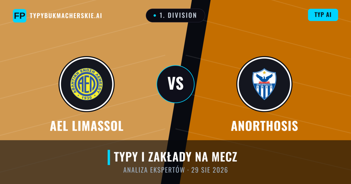 AEL Limassol vs Anorthosis — typy i zapowiedź meczu