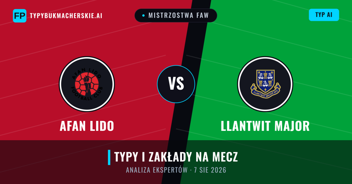 Afan Lido vs Llantwit Major — typy i zapowiedź meczu