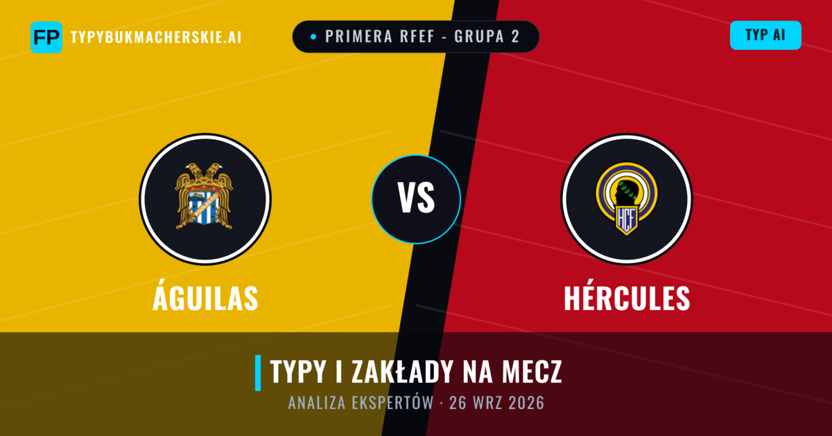 Águilas vs Hércules — typy i zapowiedź meczu