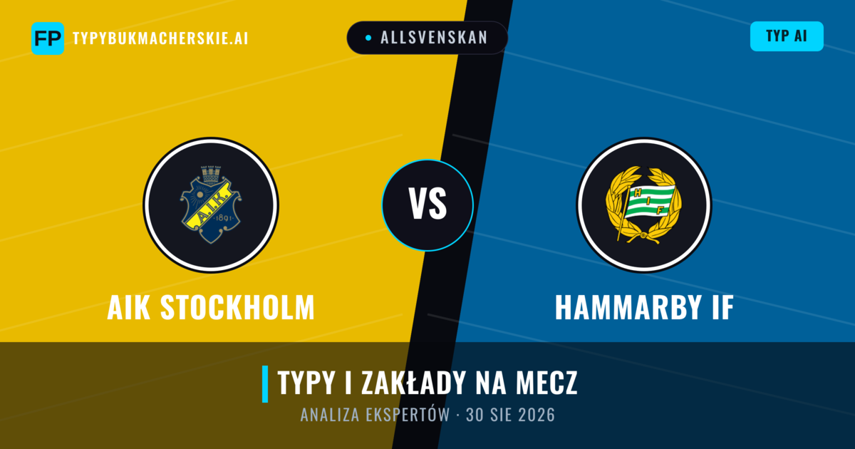 AIK Stockholm vs Hammarby IF — typy i zapowiedź meczu
