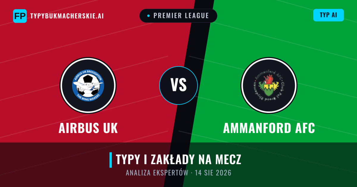 Airbus UK vs Ammanford AFC — typy i zapowiedź meczu
