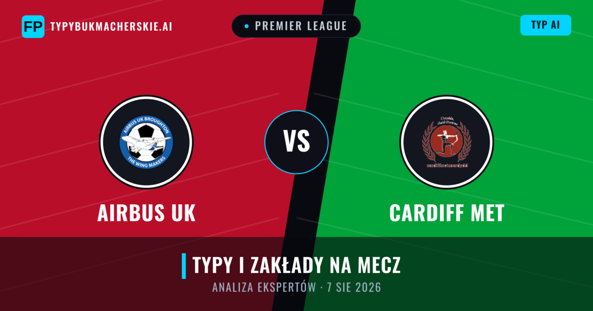 Airbus UK vs Cardiff MET — typy i zapowiedź meczu