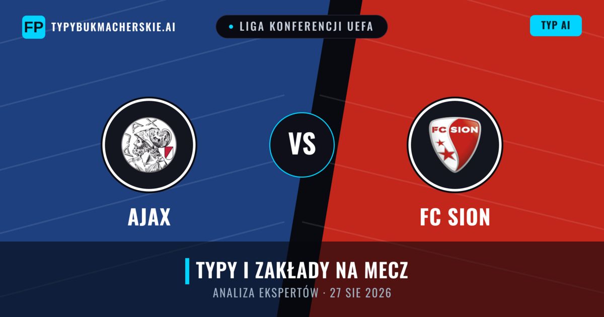 Ajax vs FC Sion — typy i zapowiedź meczu