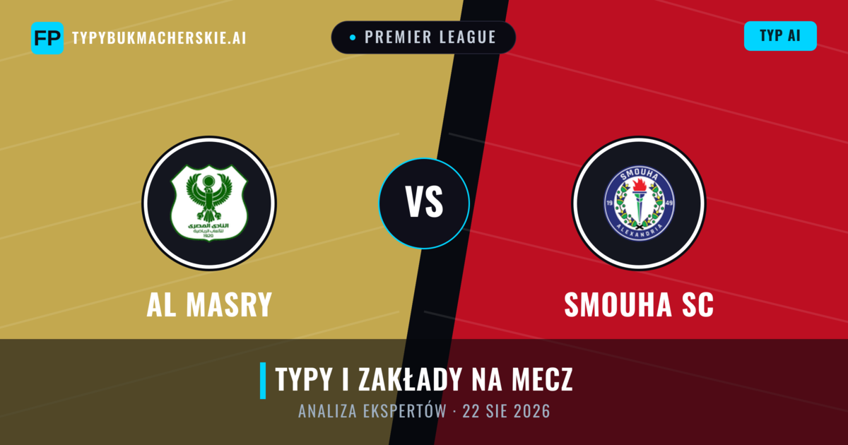 Al Masry vs Smouha SC — typy i zapowiedź meczu