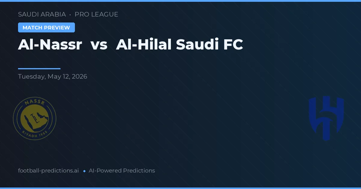 Al-Nassr vs Al-Hilal Saudi FC — typy i zapowiedź meczu