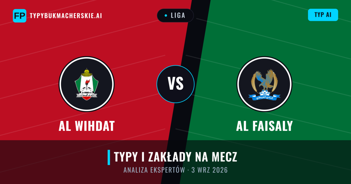 Al Wihdat vs Al Faisaly — typy i zapowiedź meczu