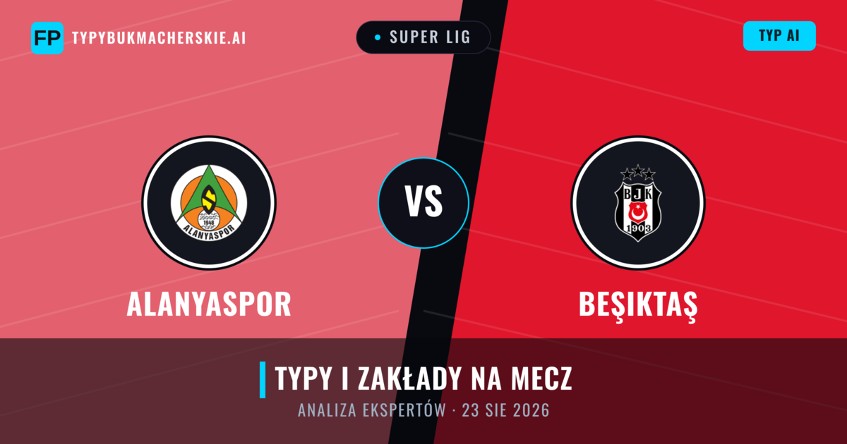 Alanyaspor vs Beşiktaş — typy i zapowiedź meczu