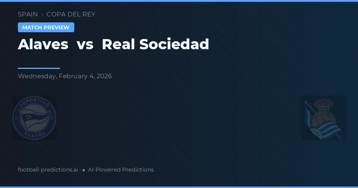 Alaves vs Real Sociedad — typy i zapowiedź meczu