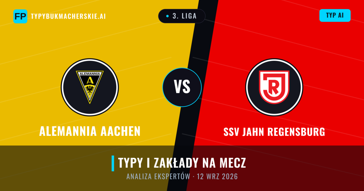 Alemannia Aachen vs SSV Jahn Regensburg — typy i zapowiedź meczu