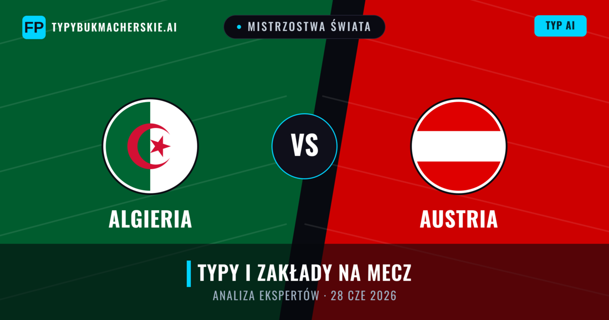 Algieria vs Austria — typy i zapowiedź meczu