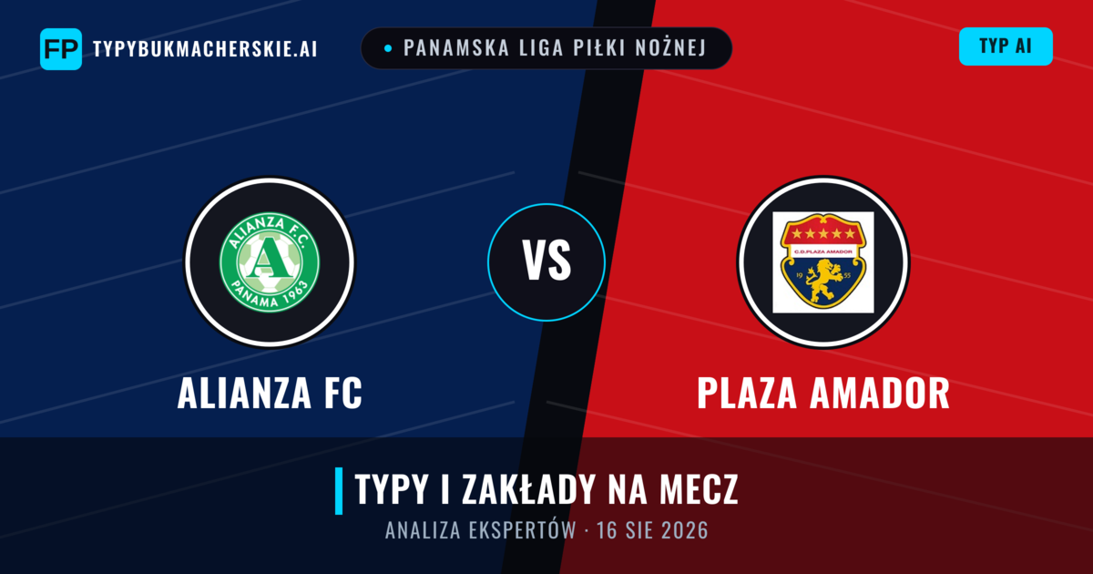 Alianza FC vs Plaza Amador — typy i zapowiedź meczu