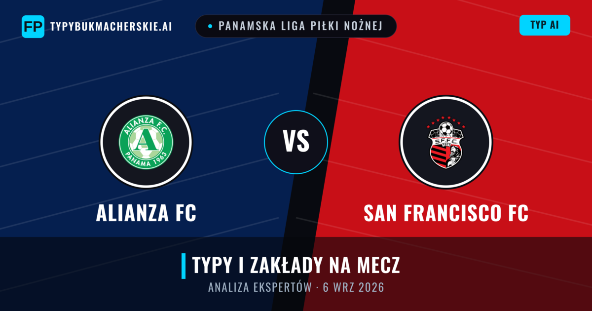 Alianza FC vs San Francisco FC — typy i zapowiedź meczu