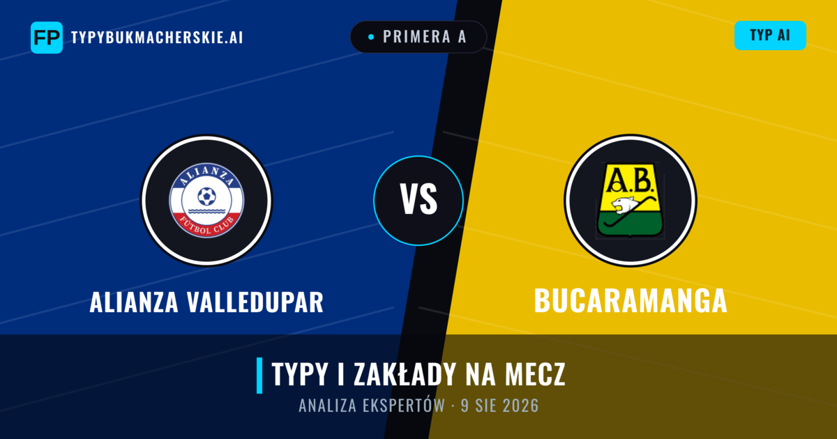 Alianza Valledupar vs Bucaramanga — typy i zapowiedź meczu