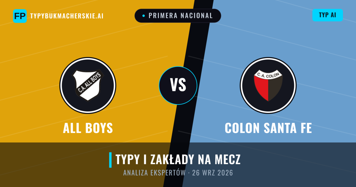 All Boys vs Colon Santa Fe — typy i zapowiedź meczu