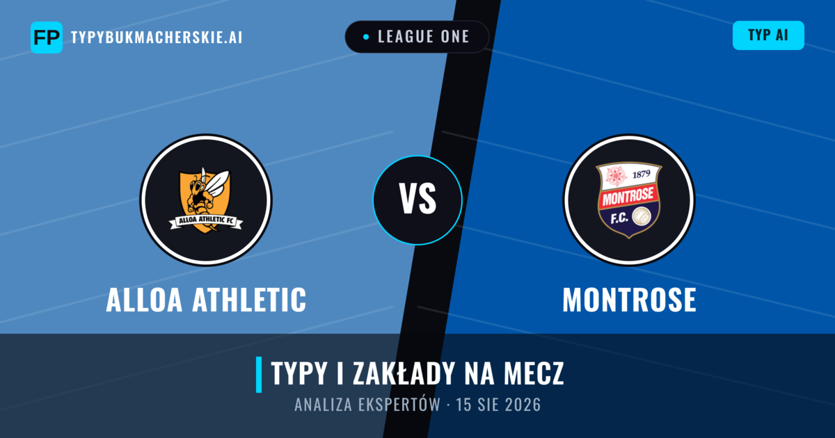 Alloa Athletic vs Montrose — typy i zapowiedź meczu