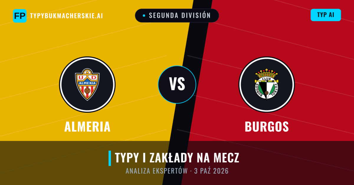 Almeria vs Burgos — typy i zapowiedź meczu