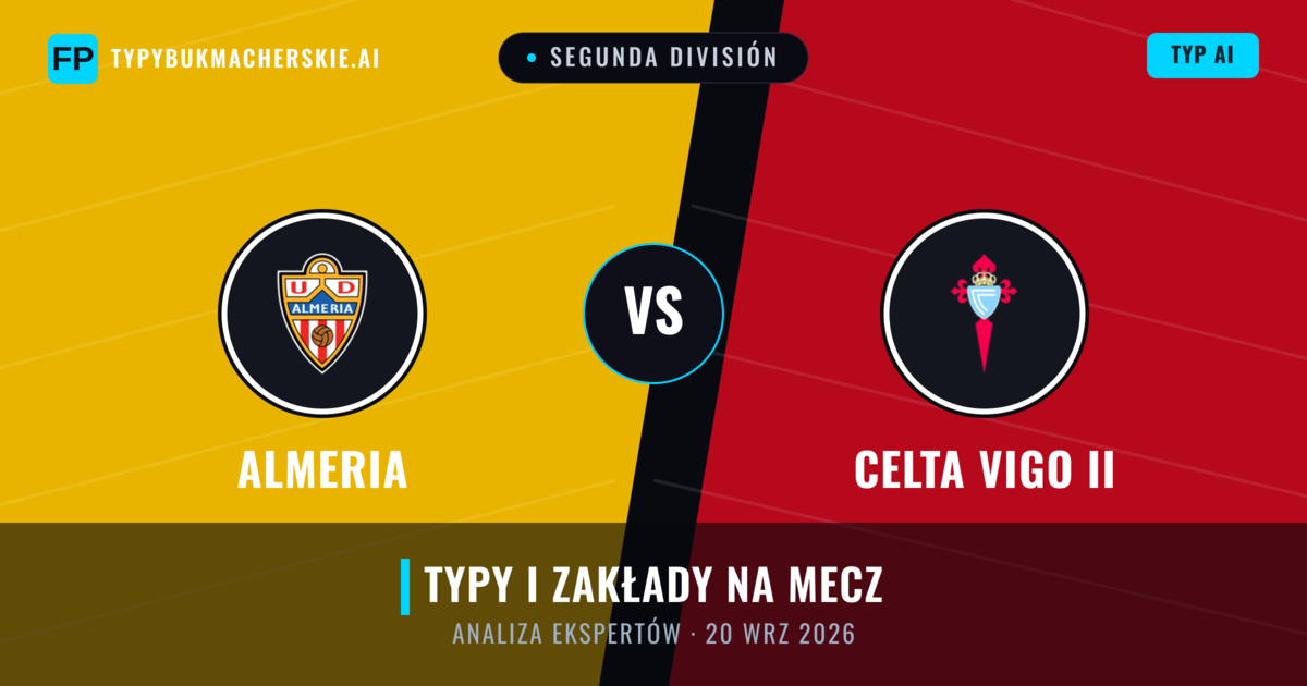 Almeria vs Celta Vigo II — typy i zapowiedź meczu