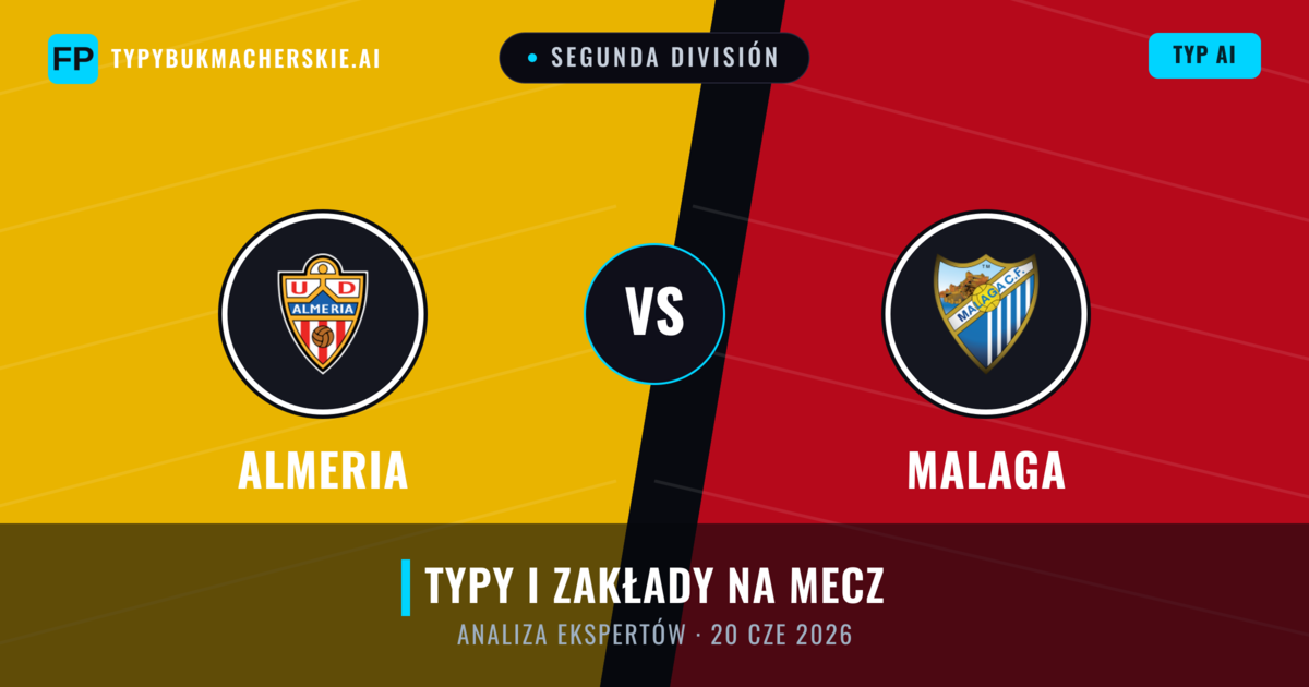 Almeria vs Malaga — typy i zapowiedź meczu