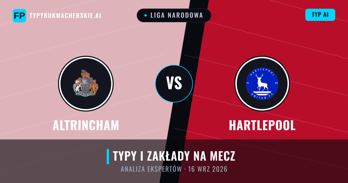 Altrincham vs Hartlepool — typy i zapowiedź meczu