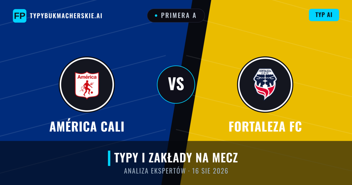 América Cali vs Fortaleza FC — typy i zapowiedź meczu