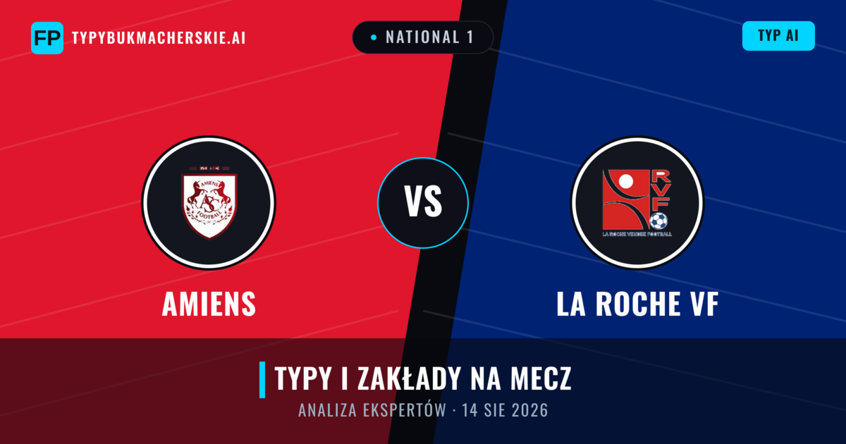 Amiens vs La Roche VF — typy i zapowiedź meczu