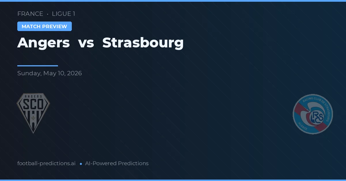 Angers vs Strasbourg — typy i zapowiedź meczu