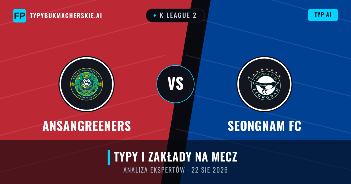 Ansangreeners vs Seongnam FC — typy i zapowiedź meczu