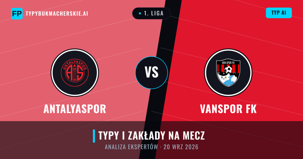 Antalyaspor vs Vanspor FK — typy i zapowiedź meczu