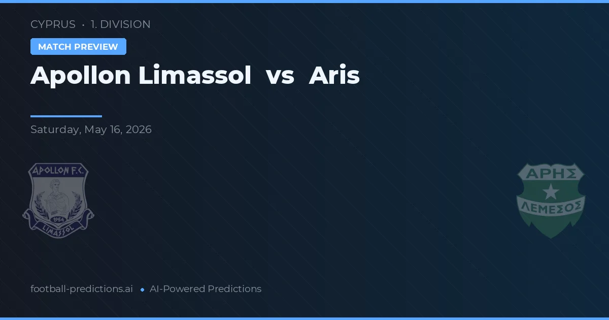 Apollon Limassol vs Aris Limassol — typy i zapowiedź meczu