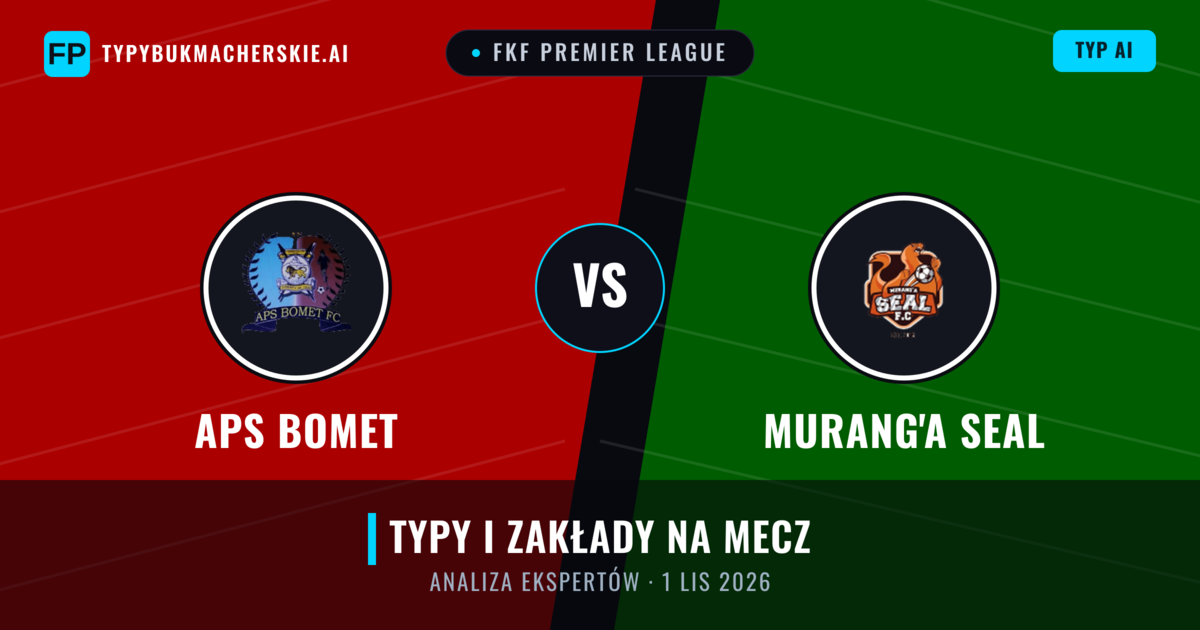 APS Bomet vs Murang'a SEAL — typy i zapowiedź meczu
