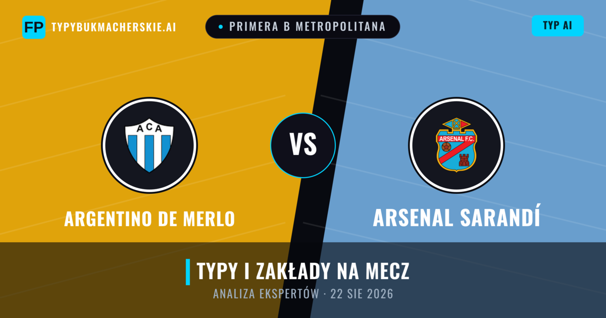 Argentino de Merlo vs Arsenal Sarandí — typy i zapowiedź meczu