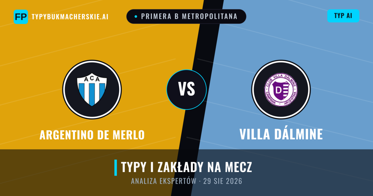 Argentino de Merlo vs Villa Dálmine — typy i zapowiedź meczu