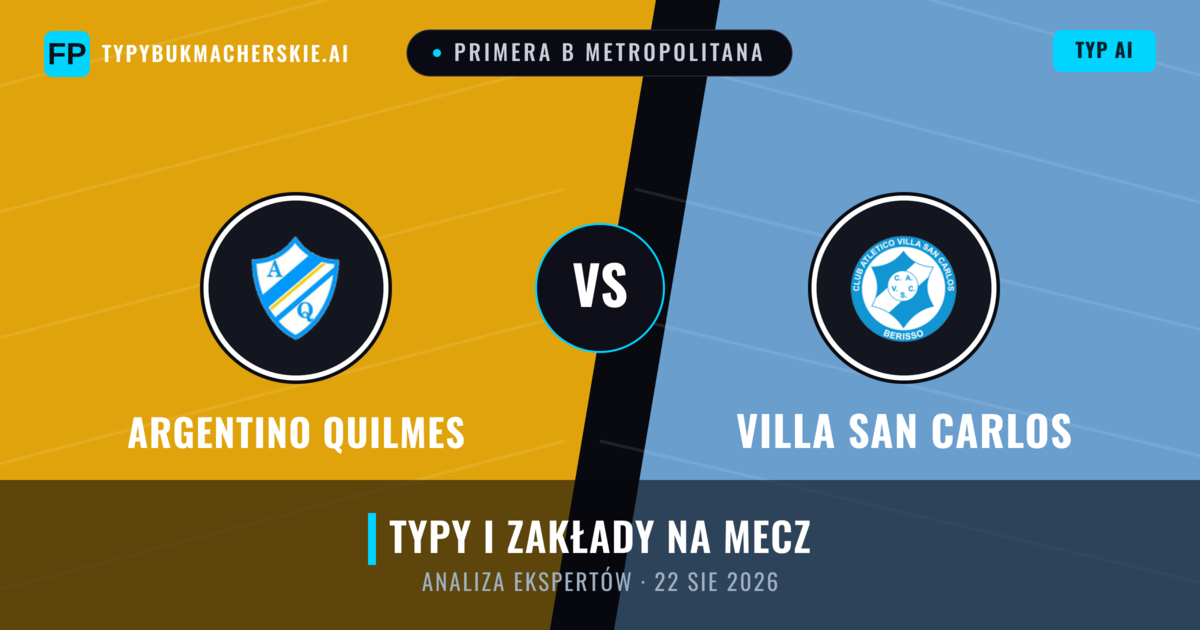Argentino Quilmes vs Villa San Carlos — typy i zapowiedź meczu